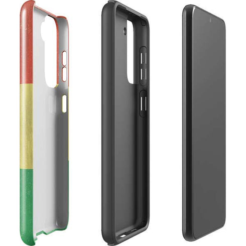 Bolivia Flag Distressed Galaxy S21 Plus 5G Pro Case